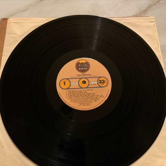 Todd Rundgren Dbl LP plus Poster - Picture 5 of 8